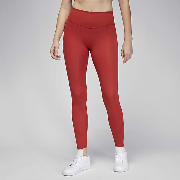 Nike red leggings womens shop